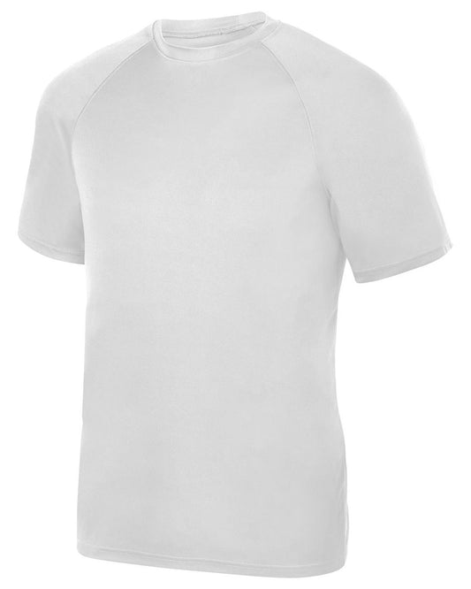 Unisex Attain Wicking Short-Sleeve T-Shirt - White