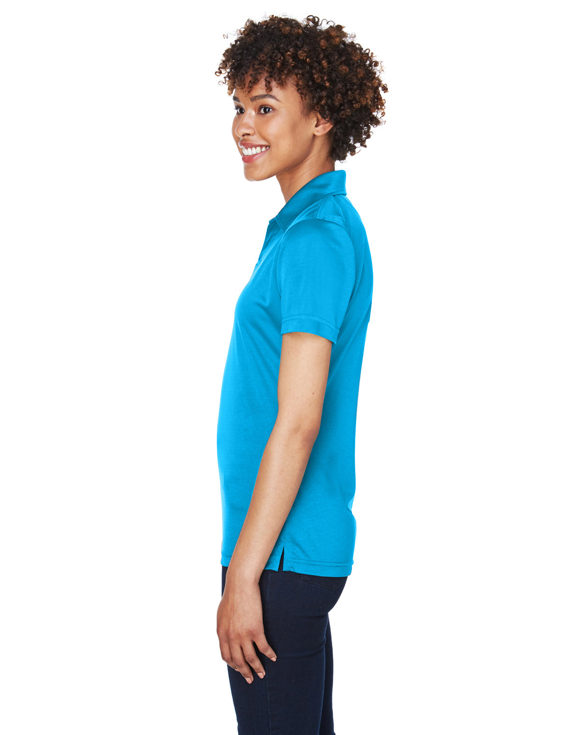 Women's Cool & Dry Sport Performance Interlock Polo - Sapphire