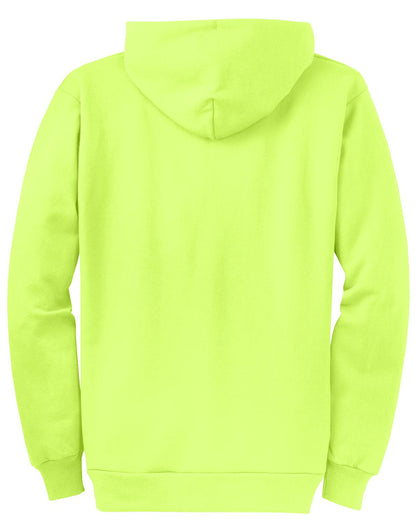 Unisex Core Fleece Full-Zip Hoodie - Neon Yellow