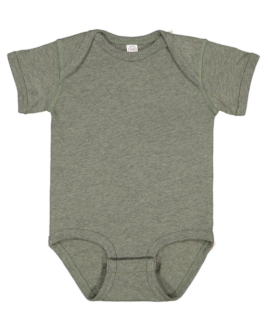 Infant Fine Jersey Bodysuit - Bamboo Blackout