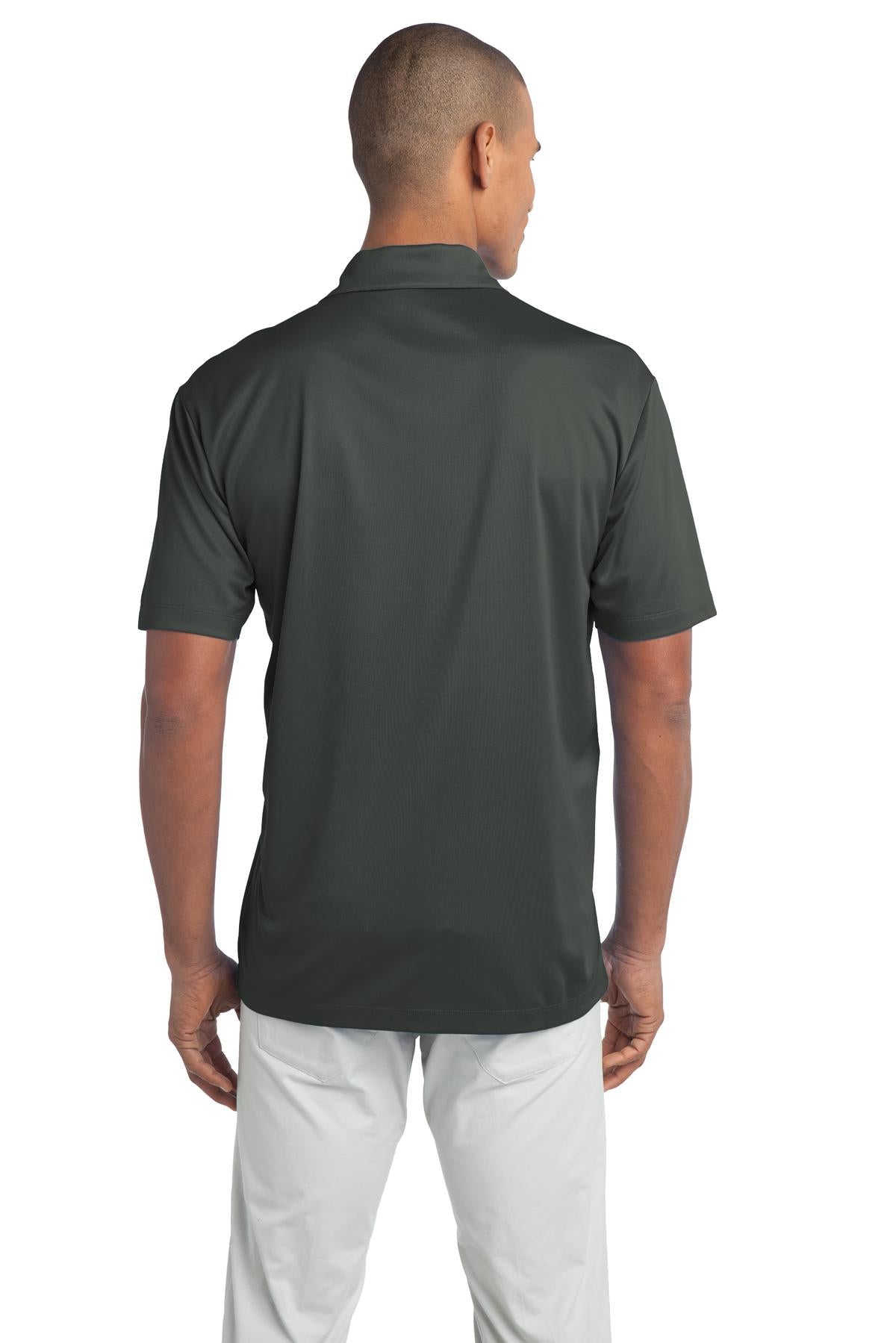 Unisex Silk Touch Performance Polo - Steel Gray