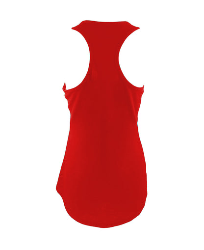 Women's Ideal Colorblock Racerback Tank - Black / Red
