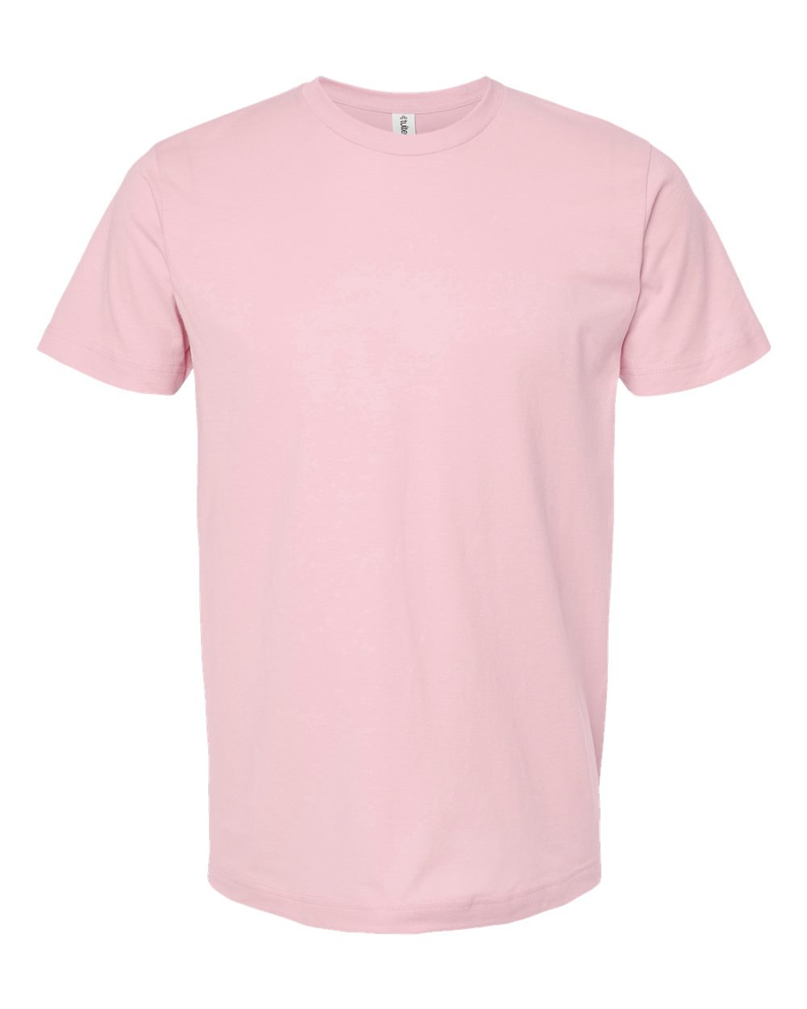Unisex Fine Jersey Tee - Pink