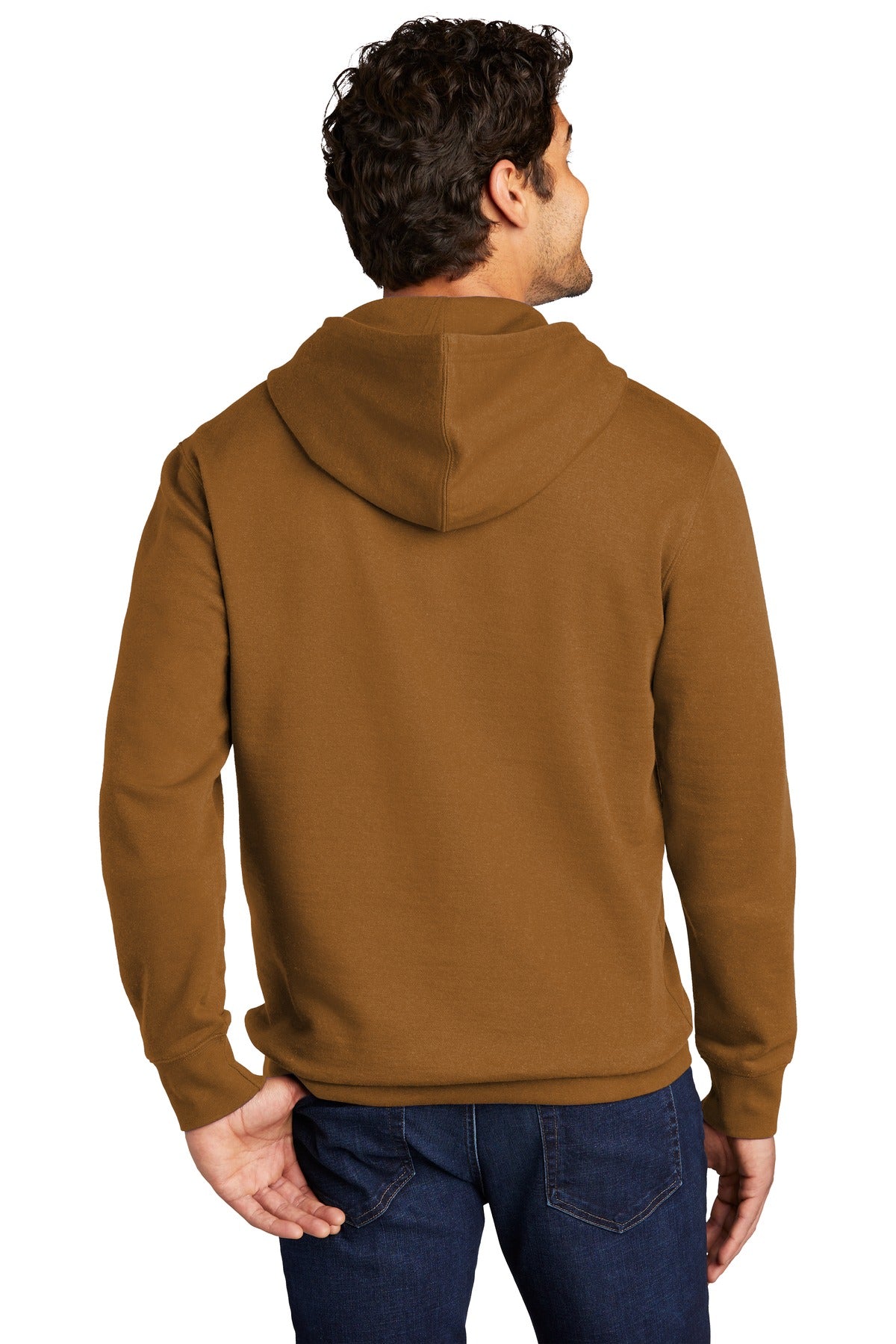 Unisex V.I.T. Fleece Hoodie - Duck Brown
