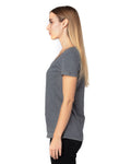 Women's Ultimate V-Neck T-Shirt - Charcoal Heather