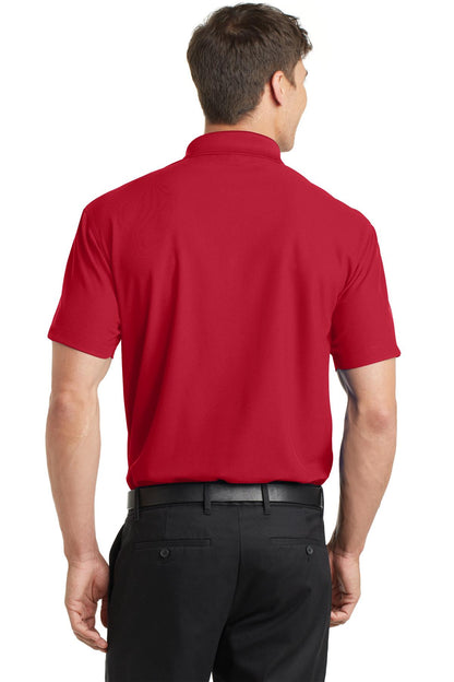 Unisex Dry Zone Grid Polo - Engine Red