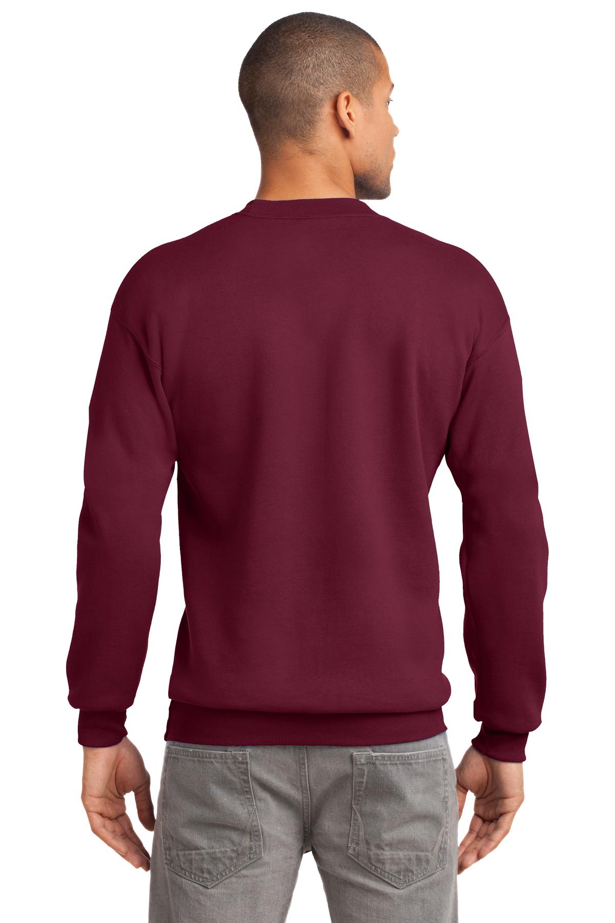 Unisex Essential Fleece Crewneck Sweatshirt - Cardinal