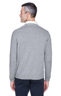 Men's V-Neck Sweater - Gray Heather