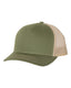 Richardson 112FP - Trucker Cap - Army Olive Green / Tan