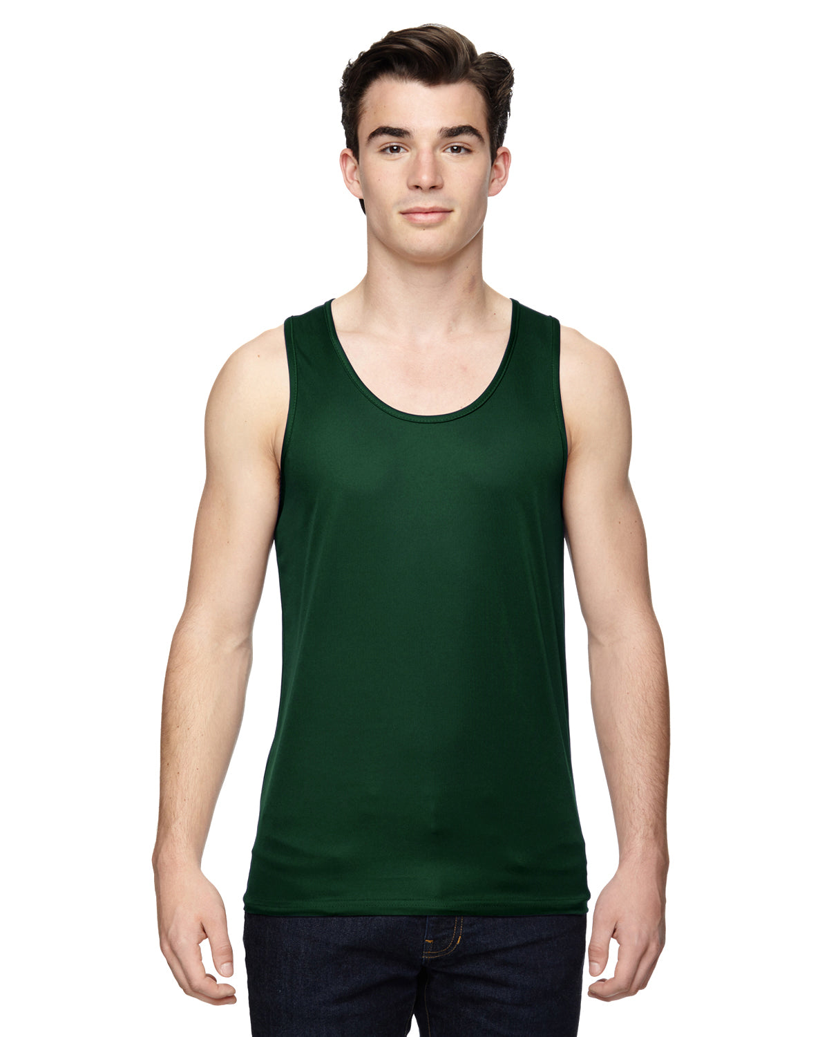 Unisex Training Tank - Dark Green