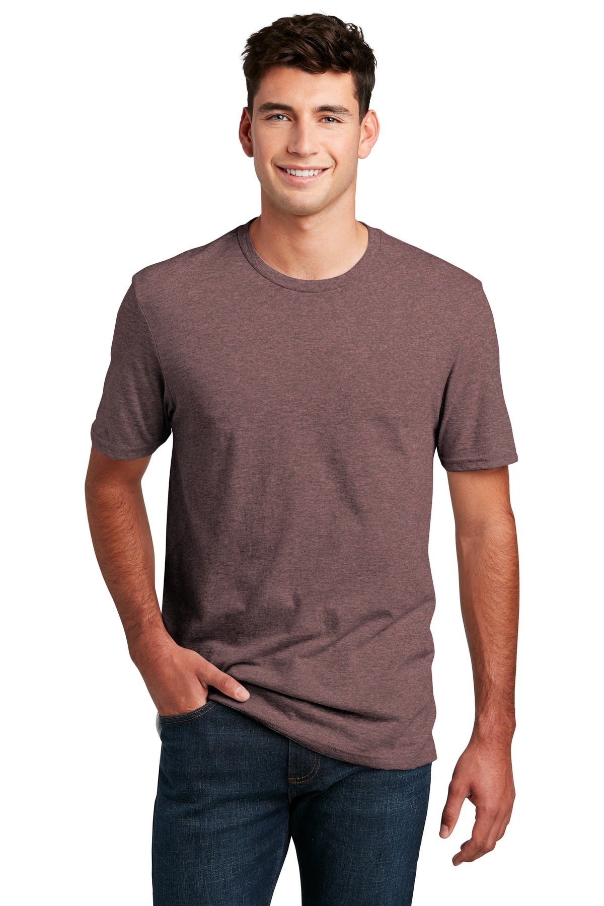 Unisex Perfect Blend Tee - Rose Fleck