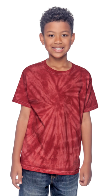 Youth 100% Cotton Spider T-Shirt - Spider Red