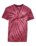 Youth Cyclone Vat-Dyed Pinwheel Short Sleeve T-Shirt - Maroon