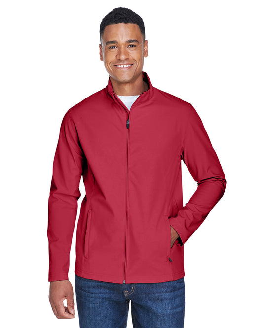 Men's Leader Soft Shell Jacket - Sport Scarlet Red