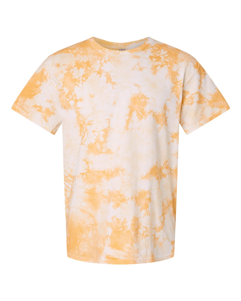 Crystal Tie Dye T-Shirt - Tangerine