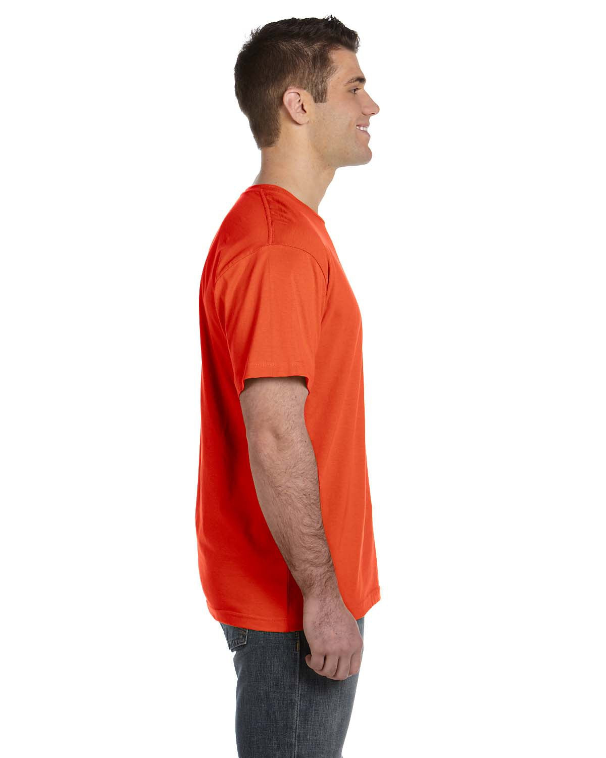 Unisex Fine Jersey T-Shirt - Orange