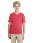 Youth Performance® Youth Core T-Shirt - Heather Sport Scarlet Red