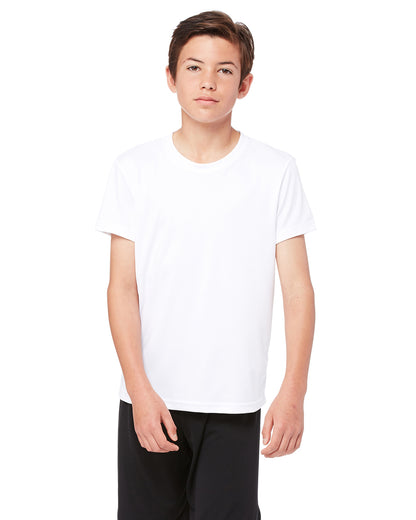 Youth Performance Short-Sleeve T-Shirt - White
