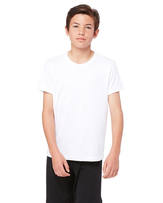 Youth Performance Short-Sleeve T-Shirt - White