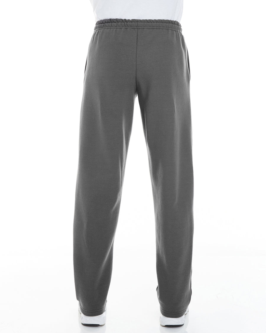 Unisex Heavy Blend™  Open-Bottom Sweatpants with Pockets - Charcoal