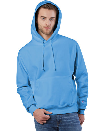 Reverse Weave® Pullover Hoodie - Lightblue
