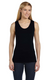 Bella + Canvas 6480 - Women's Missy Widestrap Baby Rib Tank - Black