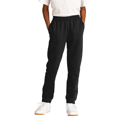 Youth Core Fleece Jogger - Jetblack
