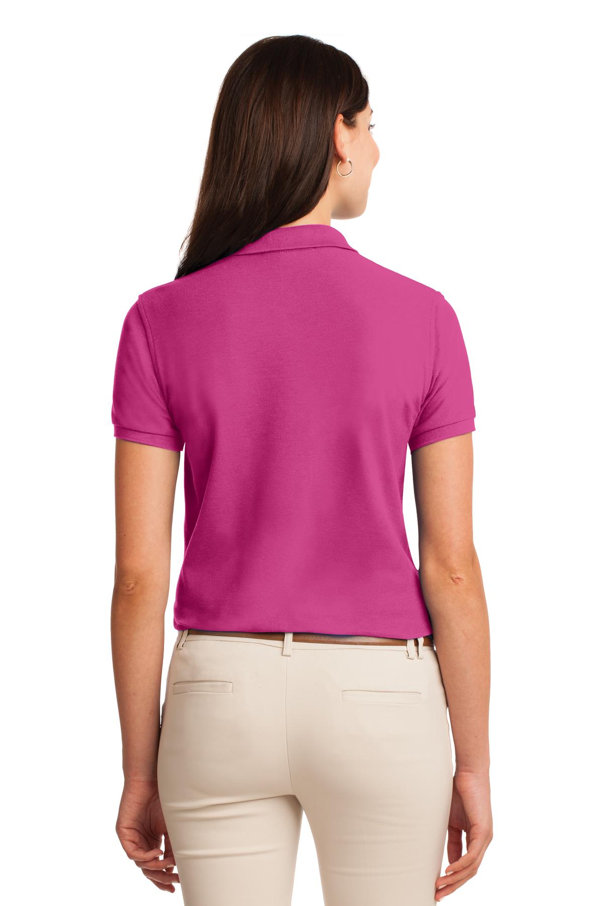 Women's Silk Touch Polo - Tropical Pink