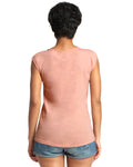 Women's Festival Sleeveless V - Desert Pink