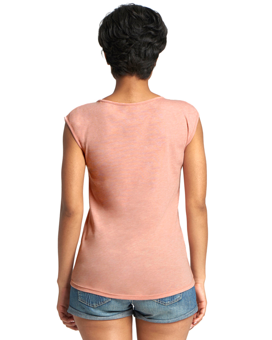 Women's Festival Sleeveless V - Desert Pink