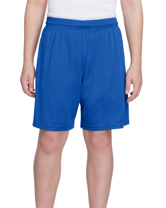 Youth Cooling Performance Polyester Short - Royal