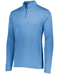 Unisex Attain Quarter-Zip Pullover - Columbia Blue