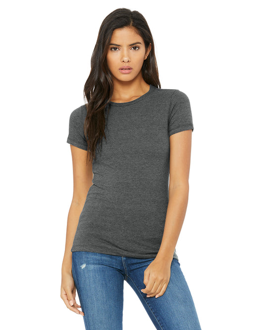 Women's Junior Fit Favorite T-Shirt - Heather Deep
