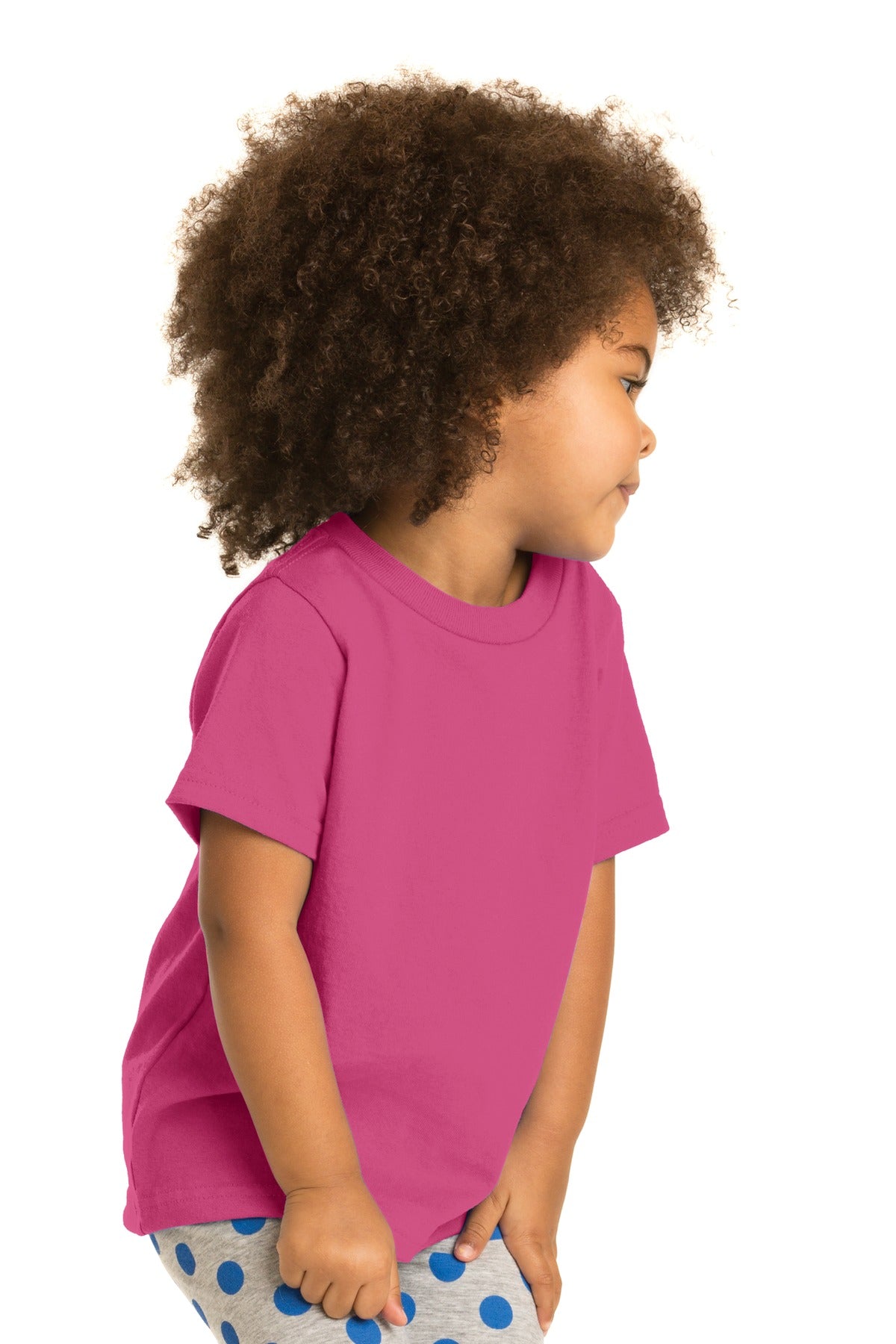 Toddler Core Cotton Tee - Sangria