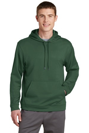 Sport-Wick Fleece Hooded Pullover - Forest Green