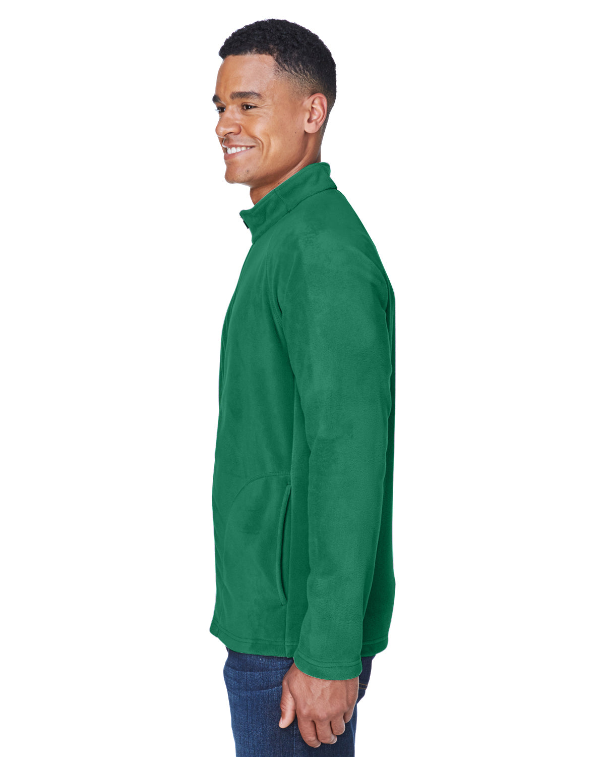 Men's Campus Microfleece Jacket - Sport Kelly