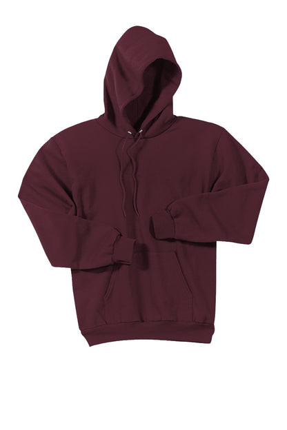 Unisex Essential Fleece Pullover Hoodie - Maroon