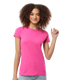 Tultex 0213TC - Women's Slim Fit Fine Jersey Tee - Fuchsia