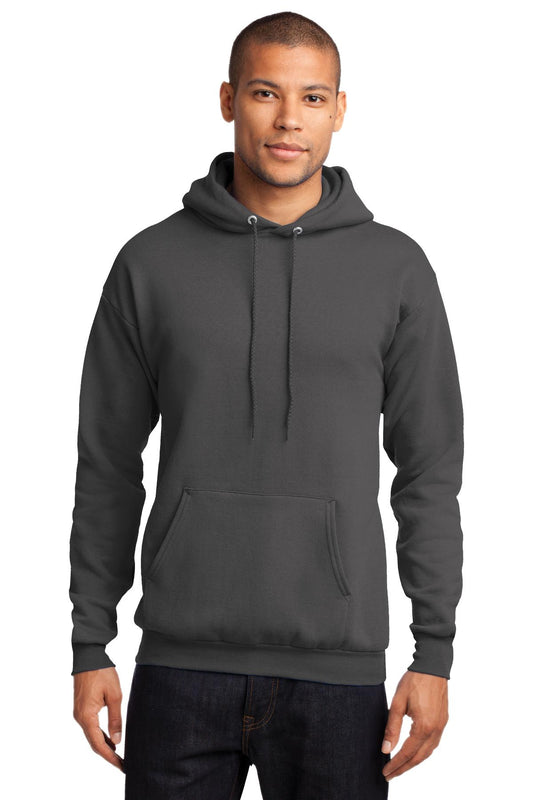 Unisex Core Fleece Pullover Hoodie - Charcoal
