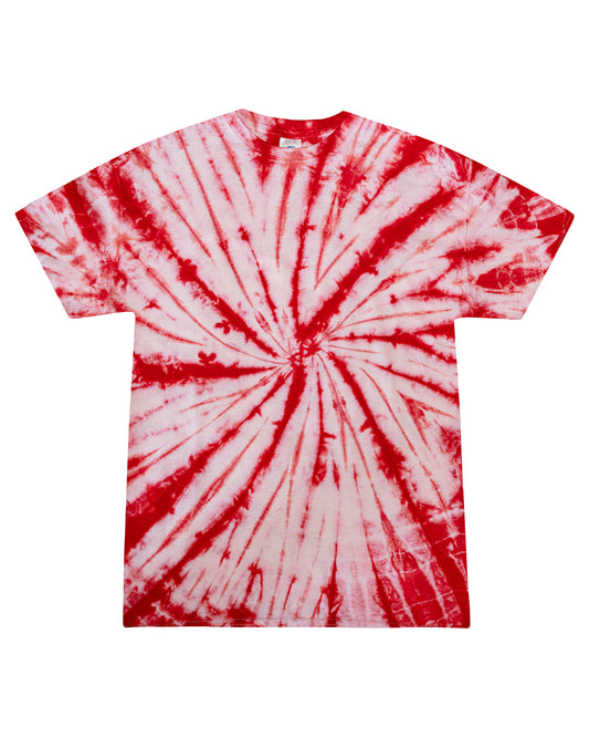 Youth 100% Cotton T-Shirt - WHITE/ RED