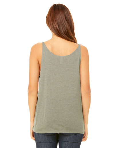 Women's Slouchy Tank - Heather Stone
