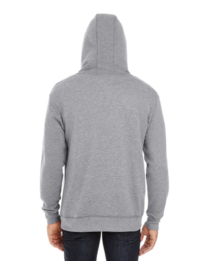 Unisex Triblend French Terry Hoodie - Charcoal Heather