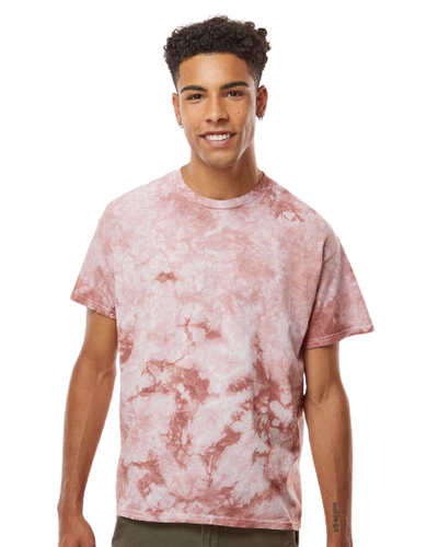 Crystal Tie Dye T-Shirt - Copper