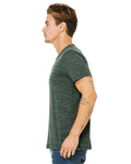 Unisex Poly-Cotton Short-Sleeve T-Shirt - Forest Marble