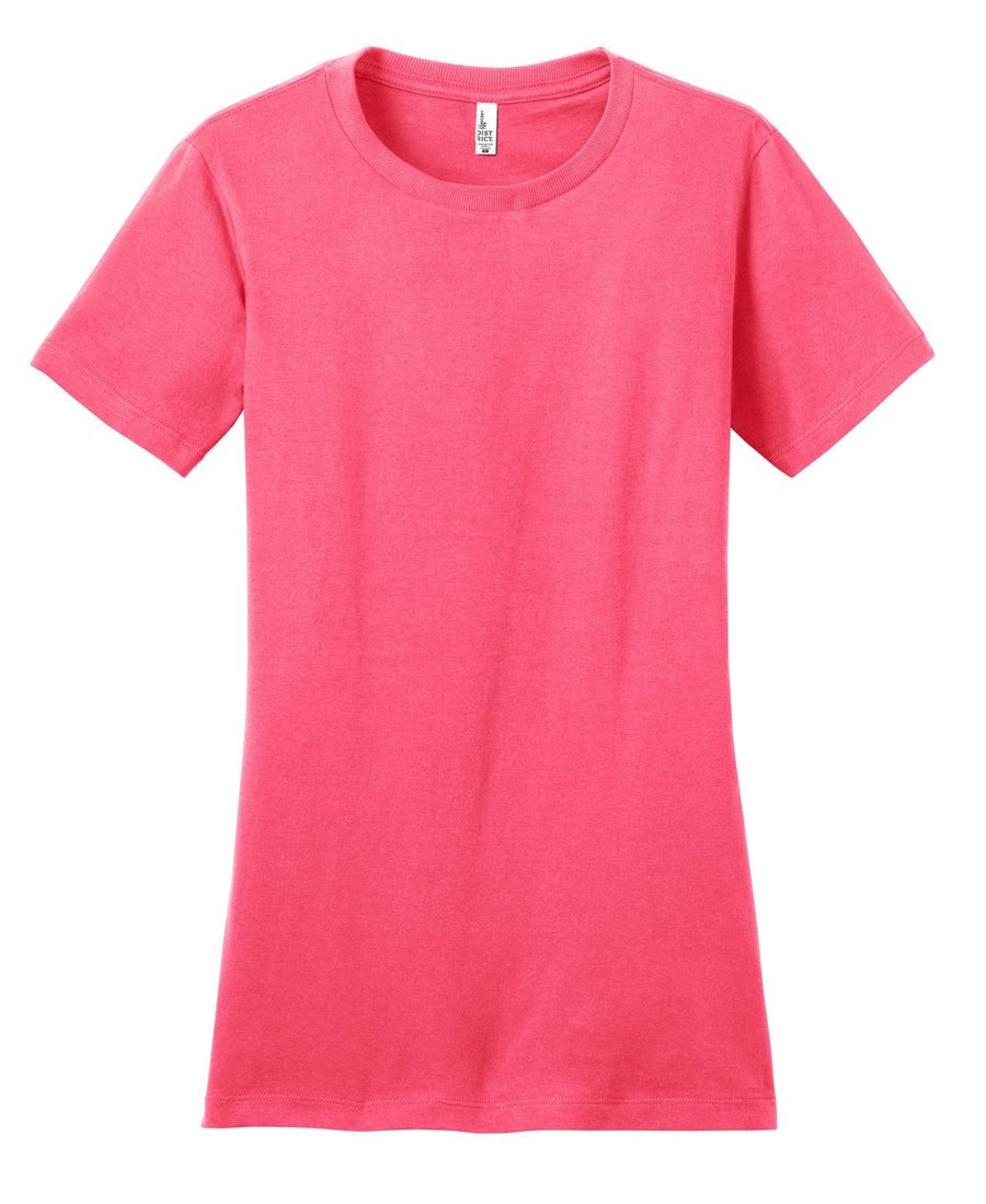 Women's Fitted The Concert Tee - Neon Pink