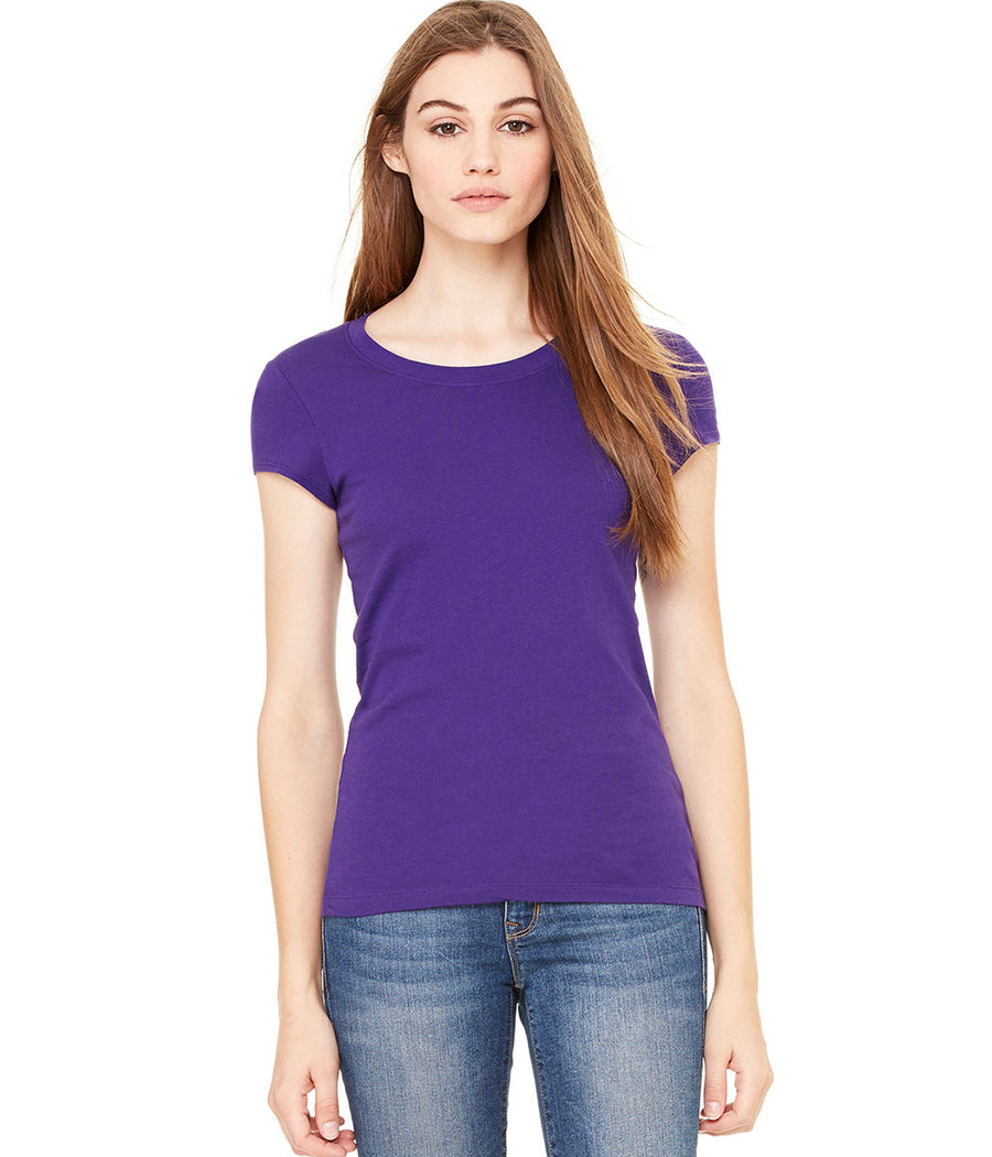 Women's Sheer Jersey T-Shirt - Team Purple