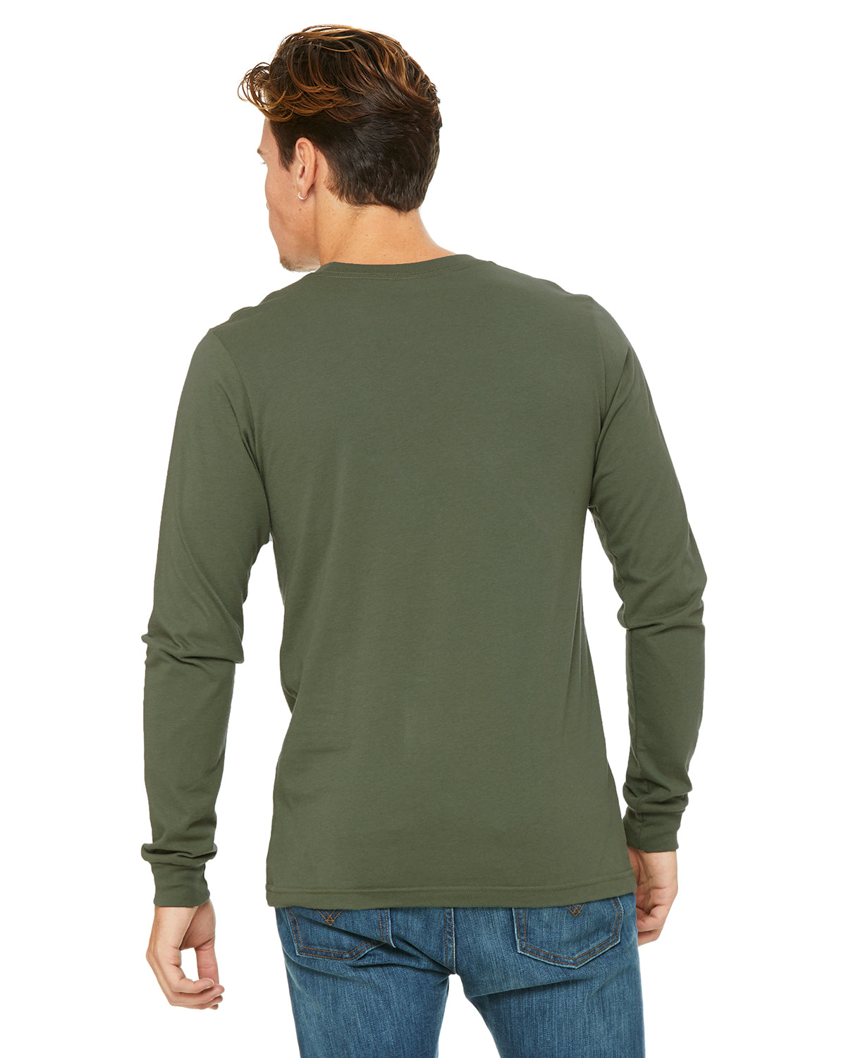 Unisex Jersey Long-Sleeve T-Shirt - Military Green