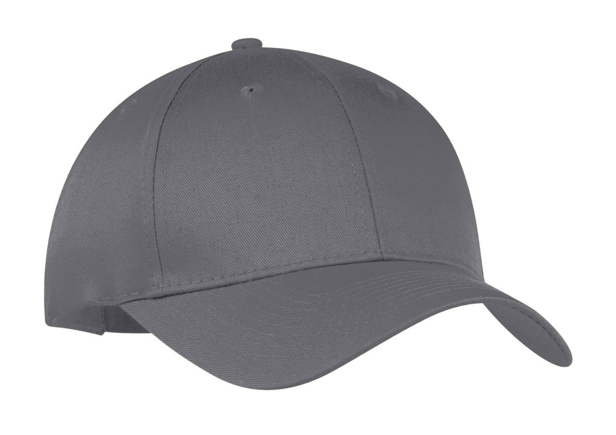 Six-Panel Twill Cap - Charcoal