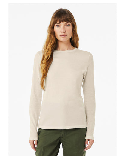 Women's Jersey Long-Sleeve T-Shirt - Heather Dust