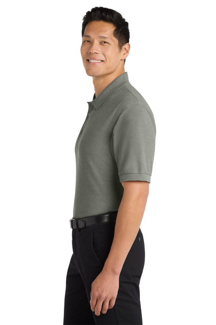 Unisex Silk Touch Polo - Cool Gray
